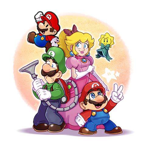 Super Mario : RPG, Paper, Princess and Luigi by FrancoisL-Artblog on DeviantArt