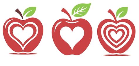 Free Apple Heart Clipart Download Free Apple Heart Clipart Png Images