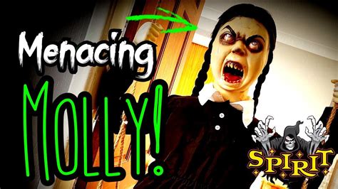 Menacing Molly Prop Review Spirit Halloween 2023 🎃 Youtube