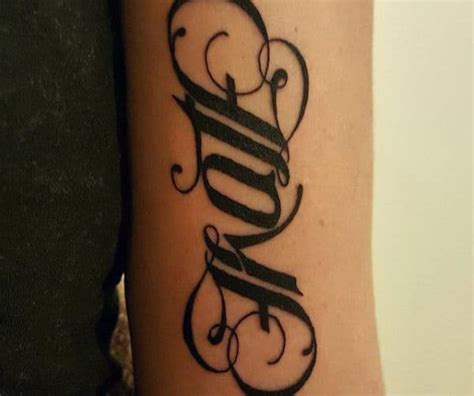 Ambigram Tattoos For Men