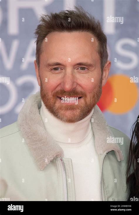 8th February 2022 London Uk Editorial Use Only David Guetta Arriving