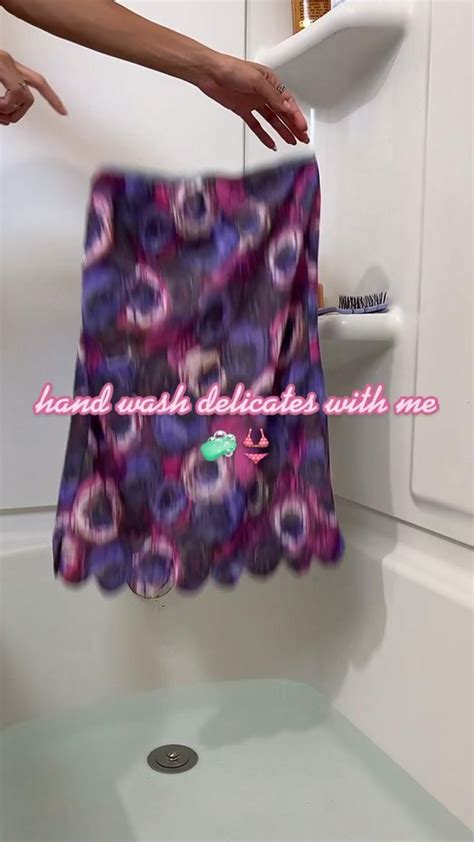 Hand Washing Delicate Clothing Hand Washing Delicates Washing