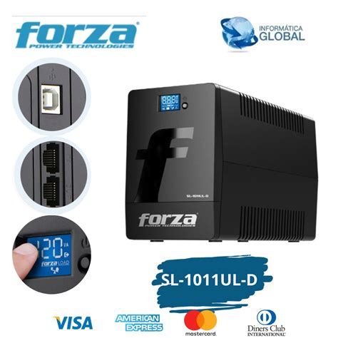 Ups Interactivo Tipo Torre Va W V Forza Sl Ul D