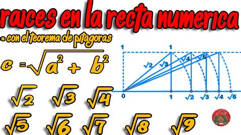 🤯representación De RaÍces Cuadradas En La Recta Numérica Con Ejemplos Youtube