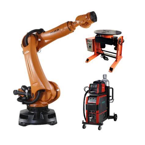 Automatic Equipment Multifunction Welding Robot Kuka Kr210 R2700 2 Robot Arm 6 Axis 2701mm Oem