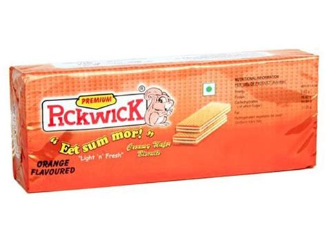 Pickwick Wafer Biscuit Orange Gm