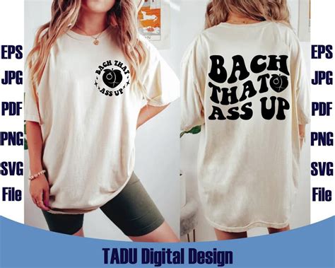 Bach That Ass Up Svg Bride Bachelorette Party Svg Funny Wedding Svg