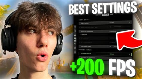 Modern Warfare Best Settings For Max Fps And Low Latency Mw Best