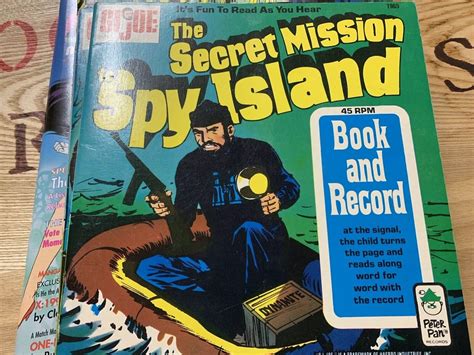 1973 Gi Joe Secret Mission To Spy Island Peter Pan Book Vintage Ebay