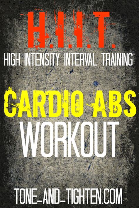 45 Minute Hiit Cardio Abs Workout Video Tone And Tighten