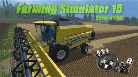 Farming Simulator 15 Compramos A New Holland TC G27 Logitech YouTube