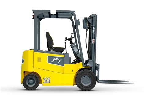 Godrej Uno Wheel Electric Forklift Tonne For Warehouse At