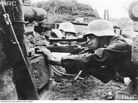 Wehrmacht Sniper Team In Position 1943 PICRYL Public Domain Search