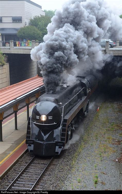 NW 611 Norfolk Western Steam 4 8 4 At High Point North Carolina By