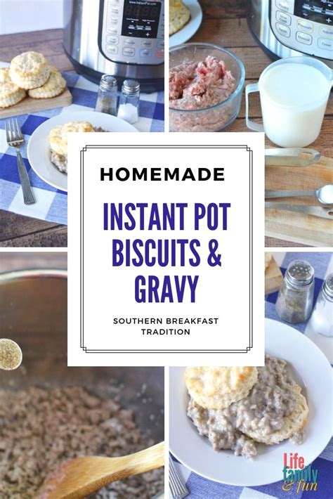 Best Instant Pot Biscuits And Gravy Recipe Recipe Biscuits And