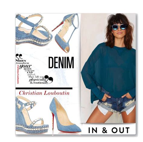 Christian Louboutin Denim Shoes Fashion Denim Shoes Christian Louboutin