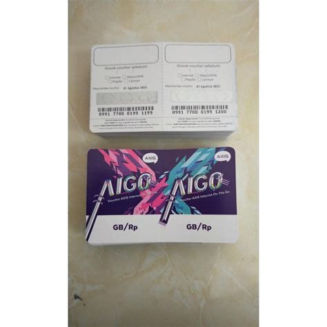 Jual VOUCHER AXIS AIGO 2GB MINI 5 HARI Shopee Indonesia