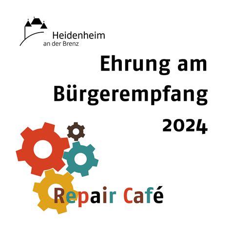 Das Repair Caf Erh Lt Eine Ehrung Am B Rgerempfang Awo