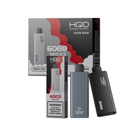 Hqd Cuvie Slick 6000 Puff Disposable Vape