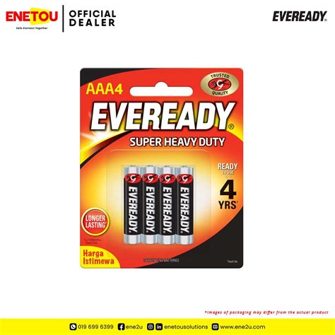 Eveready Super Heavy Duty Aaa Battery Pcs