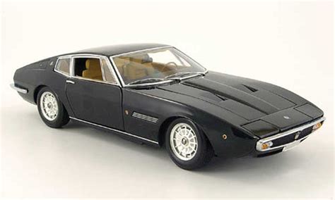 Diecast model cars Maserati Ghibli coupe 1/18 Minichamps black 1969 ...