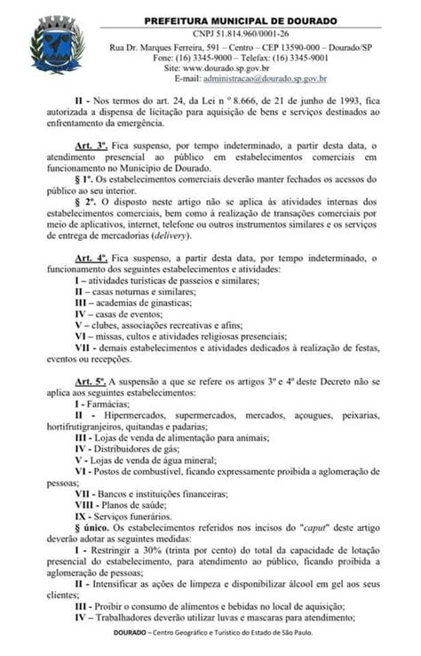 Blog Do Ronco Prefeito De Dourado Juninho Rogante Decreta Estado De