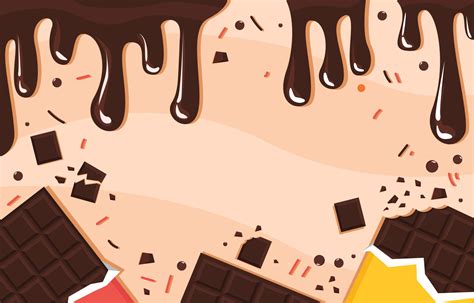 Sweet Chocolate Background 4962719 Vector Art At Vecteezy