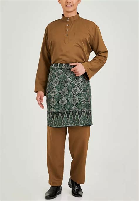 Buy John Master Baju Melayu Cekak Musang Regular Fit 5814d 2028 2023