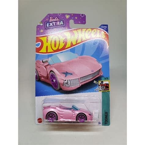 Hot Wheels Tooned Barbie Extra P Shopee Brasil