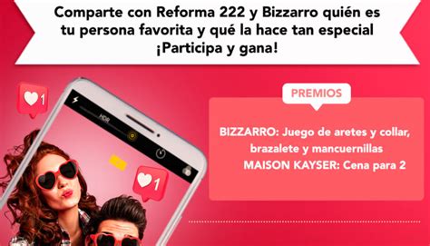 Concurso Reforma 222 San Valentín Gana joyas de Bizzarro y cena en