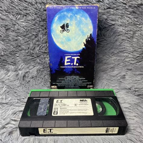 ET VHS THE Extra Terrestrial 1996 Film Rimasterizzato E T Clamshell