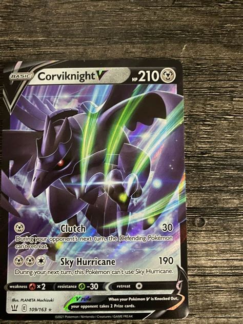 Collectible Card Games Corviknight V 109163 Battle Styles Nm Ultra