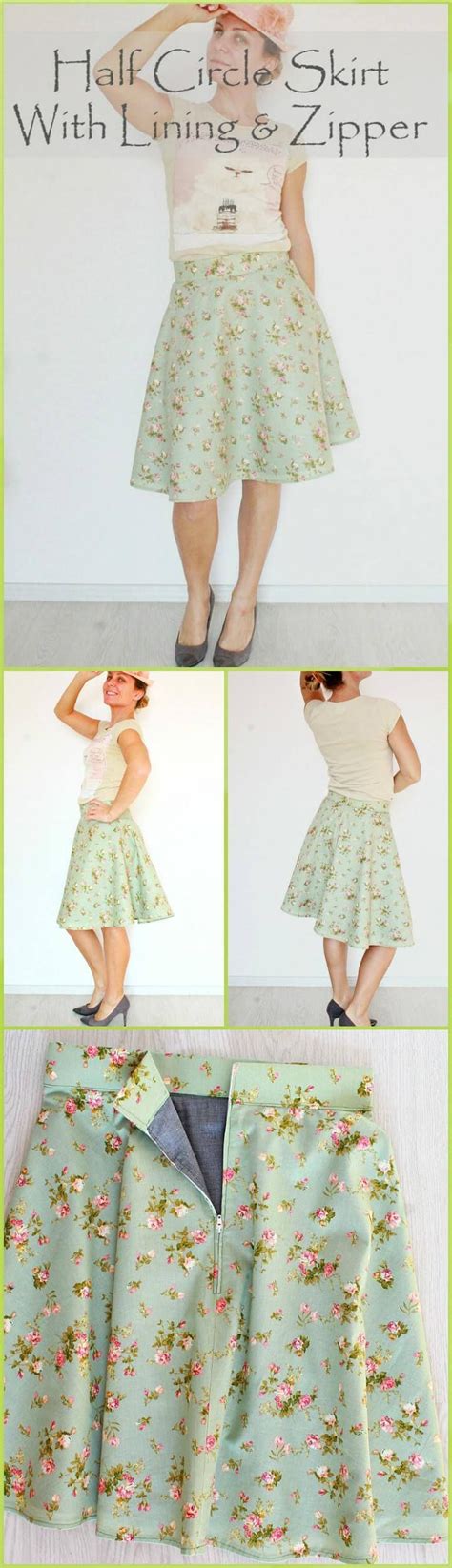 25 DIY Half Circle Skirt Patterns