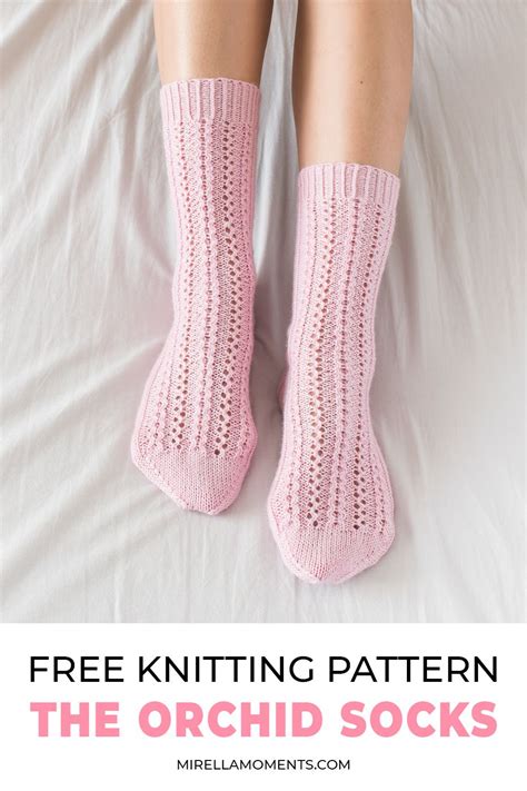 Orchid Socks Knitting Pattern Artofit