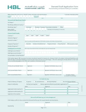 Hbl Pay Order Form Complete With Ease AirSlate SignNow