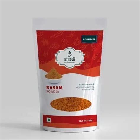 Ayonij Homemade Rasam Powder 100g Packaging Type Packet At 52 5