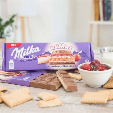 Stigla Je Nova Milka Strawberry Cheesecake čokolada