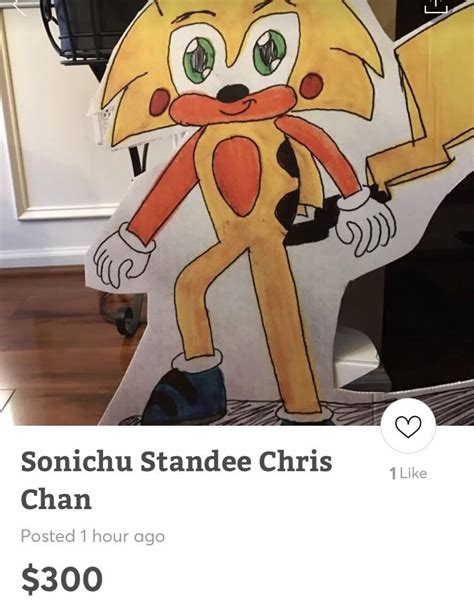 Found On Chris Mercari How Is The Fuck Is This Possible R ChrisChanSonichu
