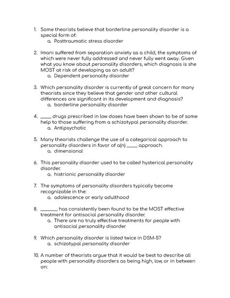 Chapter 13 Abnomral Psych Quizlet Questions Pt 1 Deprecated API Usage