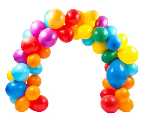 Balloon arch isolated. 22149389 PNG