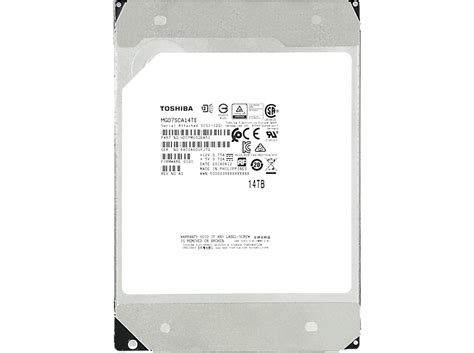 TOSHIBA Harddisk Enterprise Capacity MG07 3 5 14 TB Festplatte