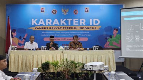 Forum Koordinasi Pencegahan Terorisme FKPT Jateng Gagas Kampus