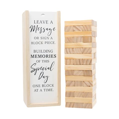 Your Store Wedding Signature Jenga Tower