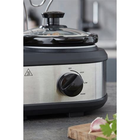 Egl Triple Slow Cooker Silver