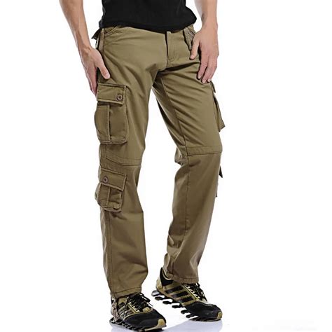 Tactical Pants Male Camo Jogger Casual Plus Size Cotton Trousers Multi