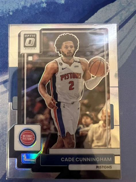 Yahoo Prizm Cade Cunningham Donruss Optic P