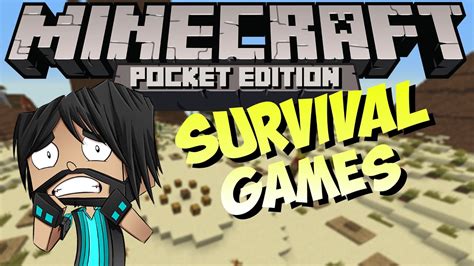 Minecraft PE Pocket Edition Survival Games YouTube