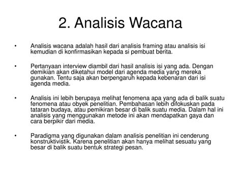 Pengertian Analisis Wacana Grace Fraser