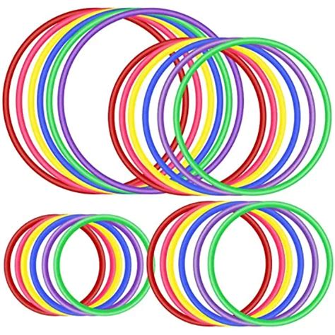 Ootsr Plastic Toss Rings Set