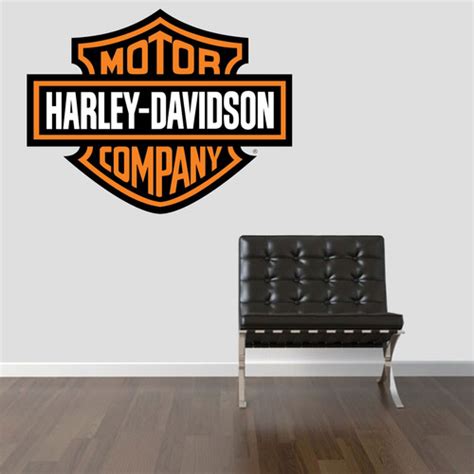 Adesivo Parede Quarto Logo Moto Harley Davidson Motoqueiro R 64 87